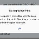 Fix 'This App Isn’t Compatible with the Latest Android Version' Error in Android 14" 5 This app isn't compatible with the latest version of Android. Check for an update or contact the app's developer.