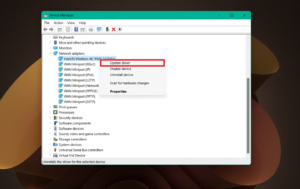 Choose Update Driver