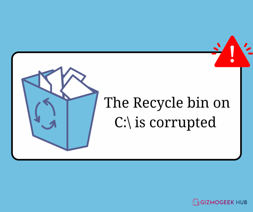 6 Easy Ways to Fix Recycle Bin Corrupted Error on Windows 10/11 PC ...