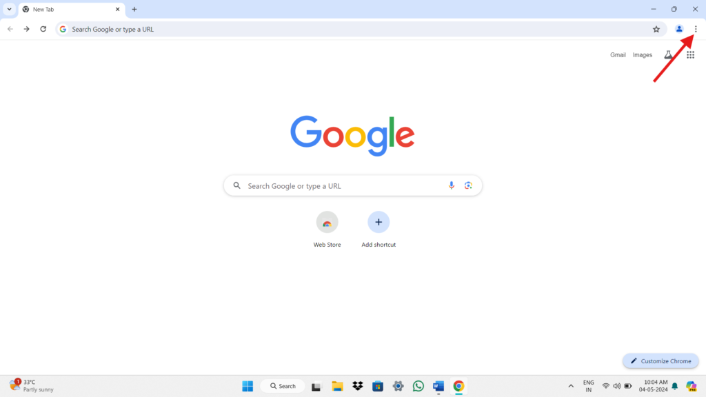 Google Chrome Homepage Google Chrome
