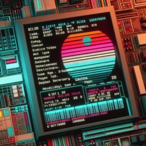 BIOS Menu on a PC