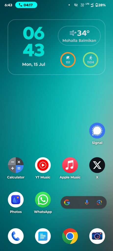 Motorola G85- Hello UI