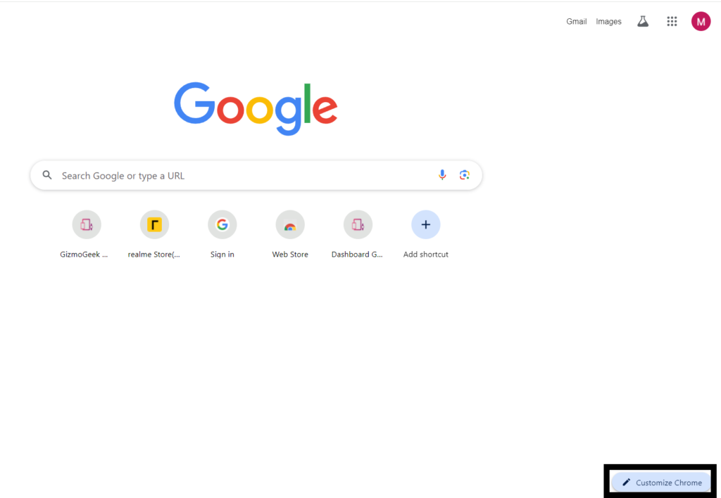 customize chrome