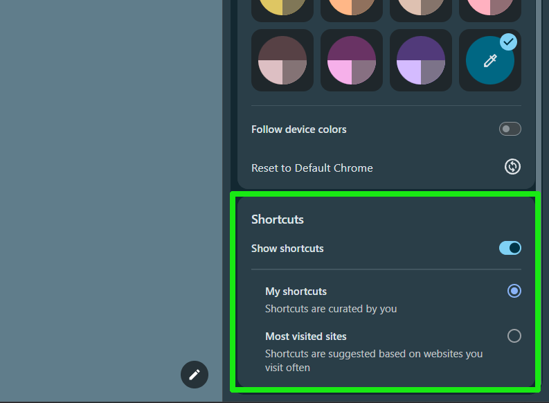 customize chrome