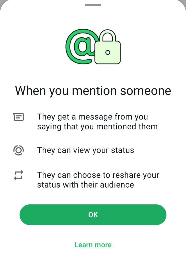 whatsapp features