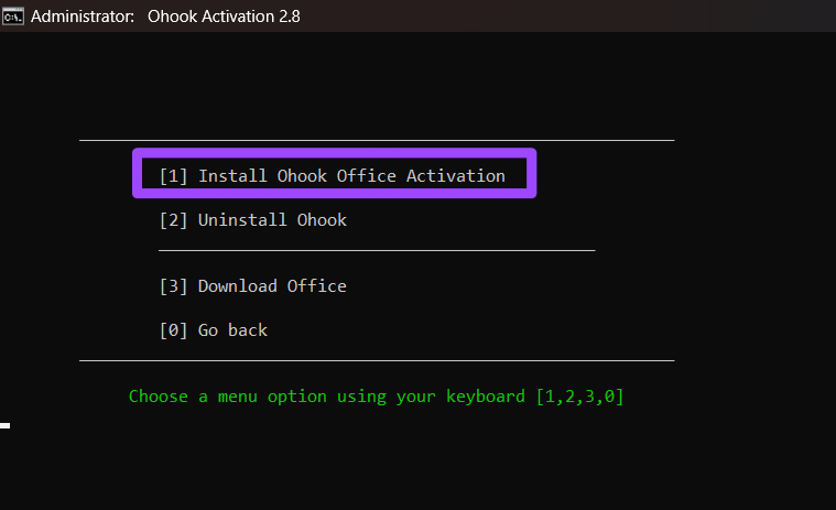microsoft office activation