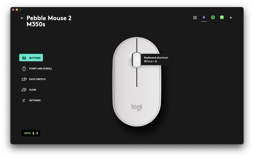 Logitech Pebble Mouse 2