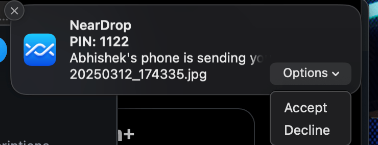 neardrop macbook