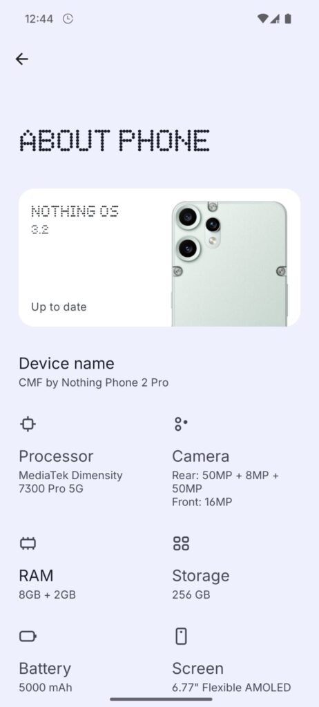 nothing os