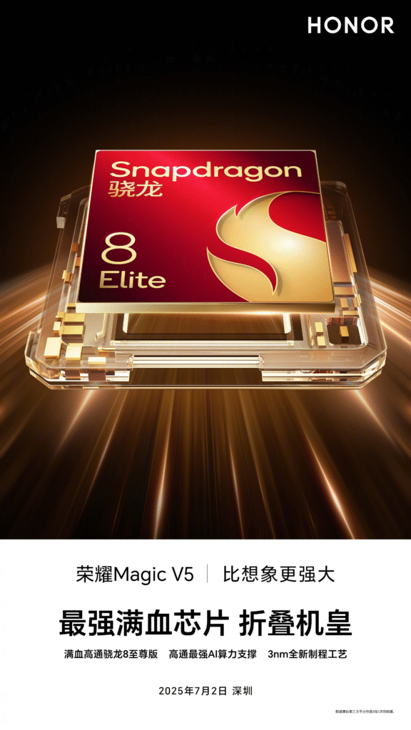 HONOR Magic V5 Launched in China: Specs and Pricing 3 HONOR Magic V5