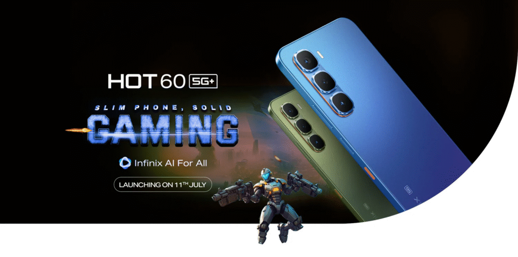 Infinix Hot 60 5G+ Set to Launch in India on July 11 – A Bold Move! 2 Infinix Hot 60 5G+