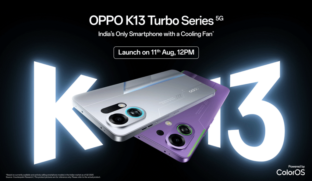 OPPO K13 Turbo Series Set to Launch in India on August 11 2 OPPO K13 Turbo Series