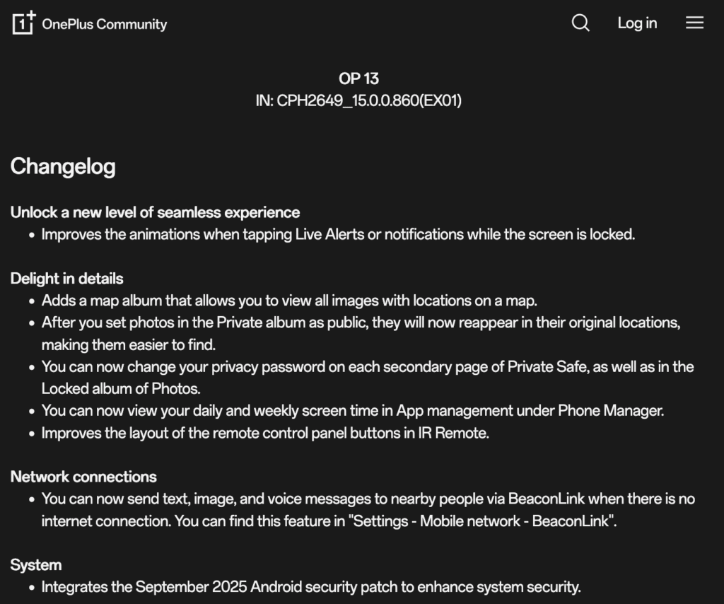 Latest Updates Rolling Out for OnePlus 13, Nord 4 and Pad 2 2 OnePlus 13