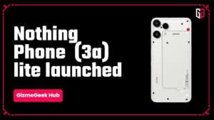 Nothing phone 3a lite