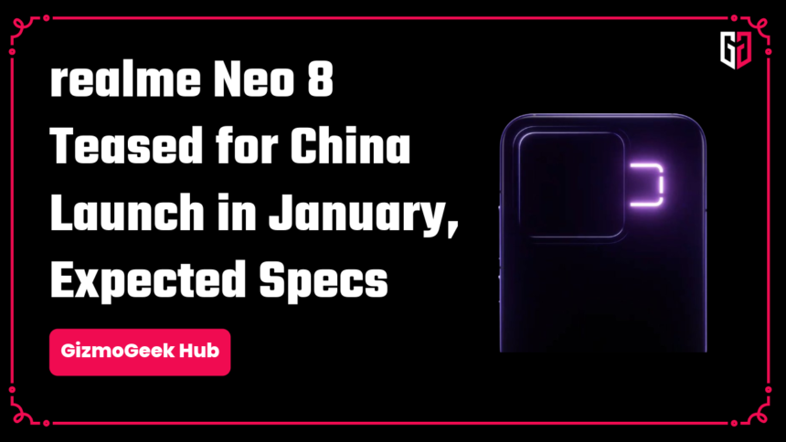 realme neo 8