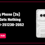 nothing phone 3a series update