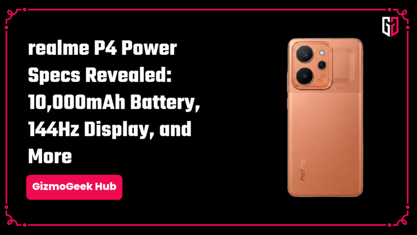 realme p4 power