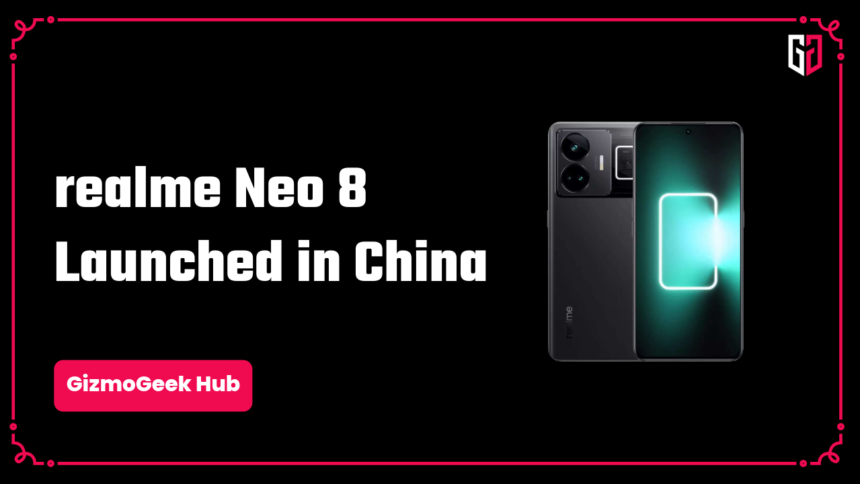 realme neo 8