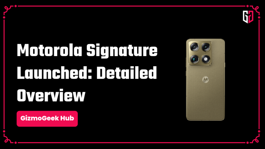 motorola signature