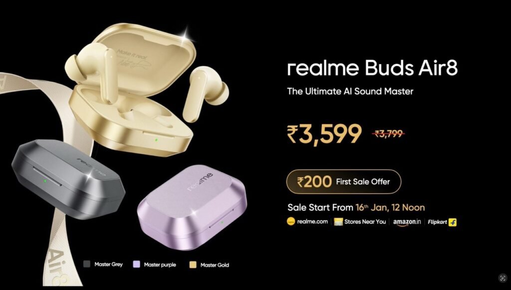 realme buds air 8