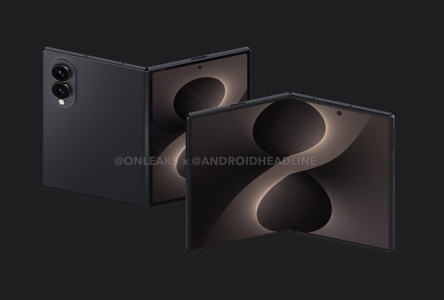 Samsung Galaxy Z Fold 8 Wide CAD Renders Exposed 2 Galaxy Z Fold 8