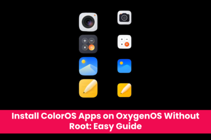 Install ColorOS Apps on OxygenOS