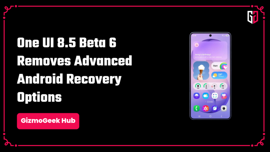 Advanced Android Recovery Options