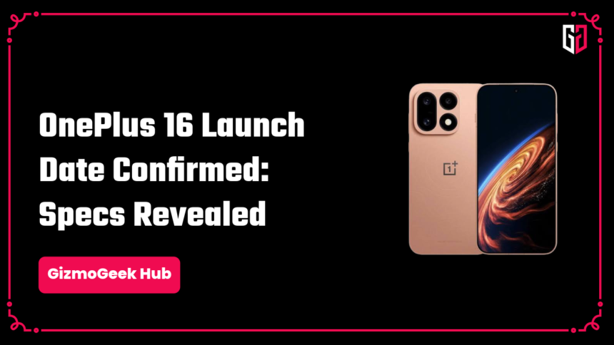 oneplus 16 launch